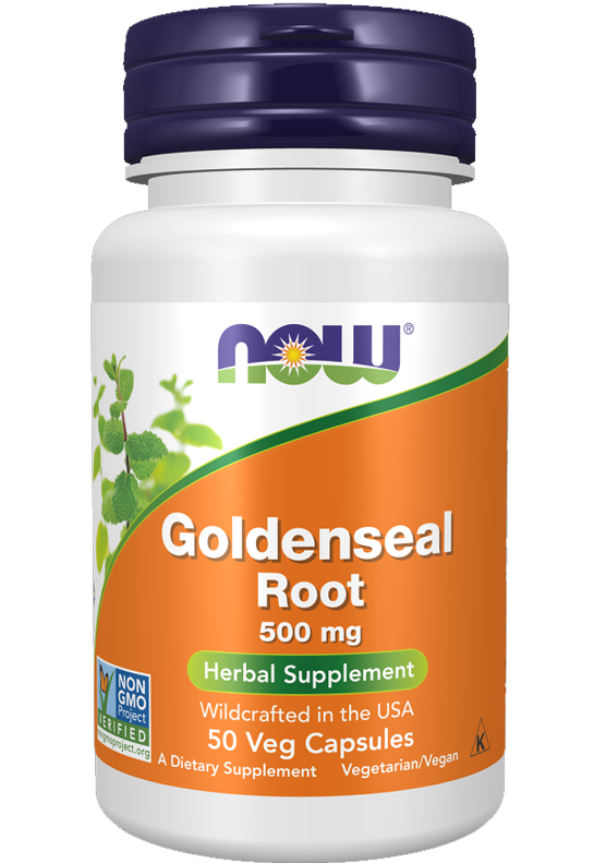 Goldenseal Root 500 mg 50 Veg Capsules